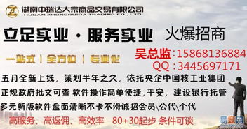 湖南中瑞達大宗商品誠招會員與代理，西湖區(qū)域合作機遇